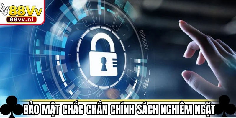 Bảo mật chắc chắn với chính sách nghiêm ngặt