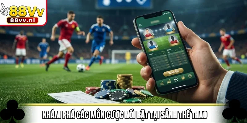 Khám phá các môn cược nổi bật tại sảnh thể thao