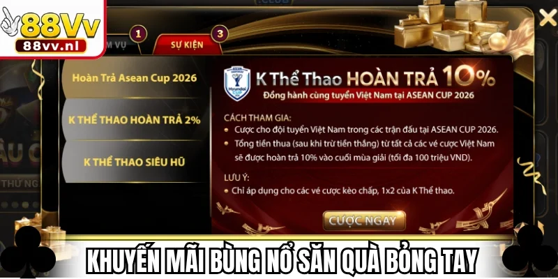 Khuyến mãi bùng nổ săn quà bỏng tay cực chất