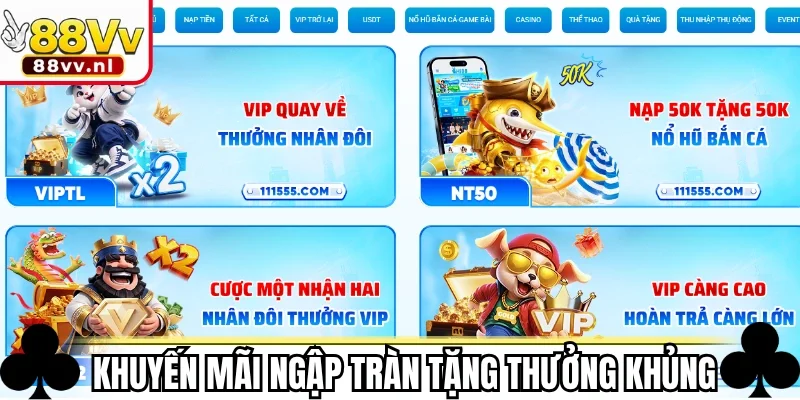 Khuyến mãi ngập tràn quà tặng khủng nhận tới tấp