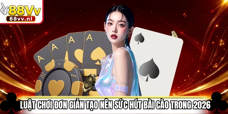 Luật chơi đơn giản tạo nên sức hút bài cào trong 2026